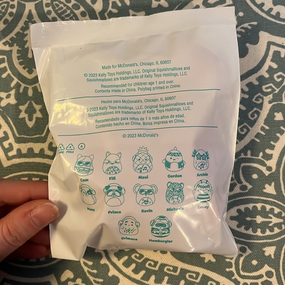 McDonald’s Squishmallow Grimace Toy - Picture 4 of 5